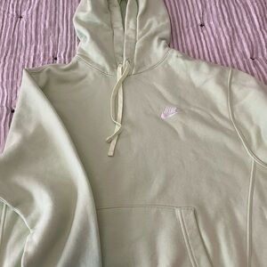 Light green Nike hoodie